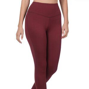 NWT Zenana PLUS BRUSHED MICROFIBER FULL LENGTH LEGGINGS